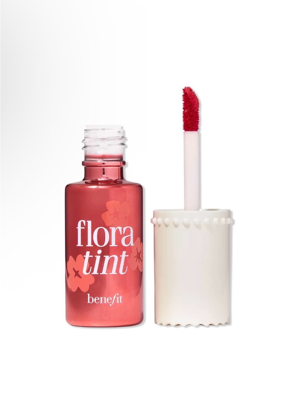Benefit Flora Tint Liquid Cheek & Lip Tint - Red Pink